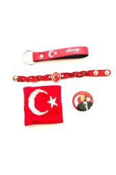 ATATÜRK ROZETİ VE TÜRKİYE KUTLAMA SETİ - 1
