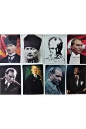 Mini Atatürk Portreler 10 Lu Paket - 1