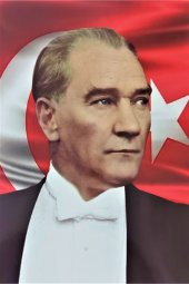 Mustafa Kemal Atatürk Poster 4 Farklı Model 20 Adet - 2