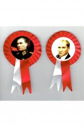 23 Nisan Mustafa Kemal Atatürk Etkinlik Rozeti 2 Adet - 1