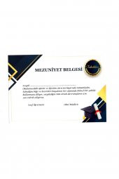 Mezuniyet Belgesi 20 Adet A5 Boyut Model 2 - 2