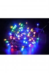 Siyah Kablolu 10 Metre Karışık Renk Eklemeli 1. Kalite 100 Led Ampül Fonksiyonlel thumbnail 1