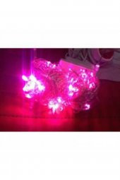 Fuşya ( Pembe ) 100 Led Işık 10 Metre Led - 1