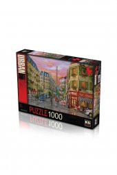 11357 Ks Rue Paris 1000 Parça Puzzle - 1