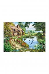 22007 Ks, Cottage By The Lake, 1500 Parça Puzzle thumbnail 1