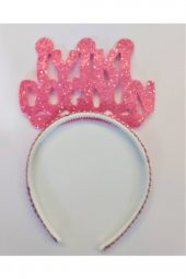 Iyiki Doğdun Eva Taç Pembe 3 Adet thumbnail 2