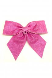 Fiyonk Büyük Boy Evadan Simli 25 x 25 Pembe - 1