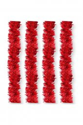 Kırmızı Garland Sim 5 cm 5 Adet - 1