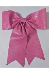 Mega Boy Dekor Evadan Simli Fiyonk Süs 35x40 Pembe - 1