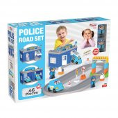 Police Road Set Polis Yol Blok Seti 46 Parça - 4