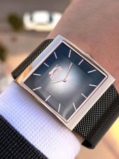 ESL.09.2209.1.02 Slazenger Çelik Kordon 50 Mt Suya Dayanıklı Erkek Kol Saati thumbnail 1