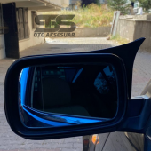 Bmw E46 Batman Yarasa Ayna Kapağı Piona Black 1998 - 2005 Arası Kasalara Uyumlu thumbnail 5