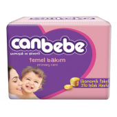 Canbebe Temel Bakım 56 Yaprak 3'lü Paket Islak Mendil - 1