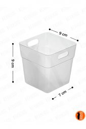 12li Set Buzdolabı & Kapak Içi Düzenleyici, Organizer Kutu - 2