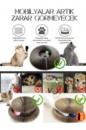Kedi Tırmalama Oyuncağı / Sihirli Kedi Oyuncağı / Çıngıraklı Tırmalama Panosu - 3