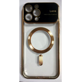 Apple İphone 12 Pro Max Uyumlu Magsafe Lens Koruma Lazer Kılıf thumbnail 1