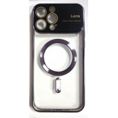 Apple İphone 12 Pro Max Uyumlu Magsafe Lens Koruma Lazer Kılıf thumbnail 4