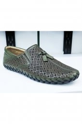 Hakiki Deri Erkek Yazlık Ayakkabı, Erkek Ayakkabı, Silikon Taban Terletmeyen Ayakkabılar thumbnail 1