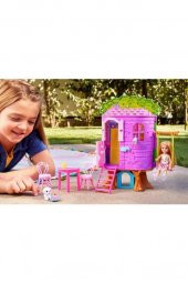 Barbie Chelseanin Ağaç Evi HPL70,Barbie Oyuncak Bebek - 6