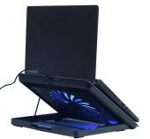 Dark DKACNBLNB Luna  16cm LED FANlı, RPM, 6x Yükseklik Ayar,2xUSB 15.6" Leptop Soğutucu Siyah - 2
