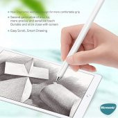 Microsonic Pencil Ultra Hassas Dokunmatik Çizim Kalemi Beyaz - 5
