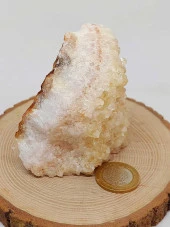 Açık Renk Kristalize Sitrin Taşı Kütle Ham Parça - 323gram (44636) thumbnail 4