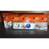 Viko Üçlü Priz Topraklı Kablolu Ç.K. 2 Metre - 2