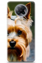 Xiaomi Poco F2 Pro Uyumlu Kılıf Dogs 13 Yorkshire Terriyer Case Kapak Kahverengi - 1