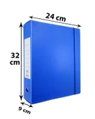 Arşiv ve Proje Kutusu 24x32x9cm Mavi 10’lu - 1