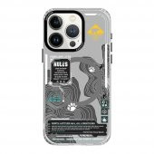 Keep Off iPhone 15 Pro Map Magsafe Kapak  Jungle - 1