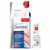 Eveline Diamond Hard and Shiny Nail Conditioner 12ml | Tırnak Bakımı - 1