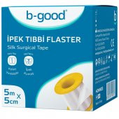 B-Good İpek Tıbbi Flaster 5mx50mm | Kolay Yırtılabilir İpek Kumaş - 1