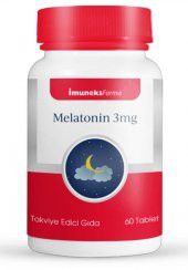 İmuneks Farma Melatonin 3mg 60 Tablet - 1