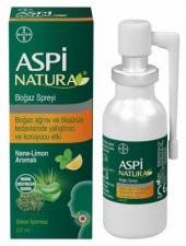 Aspinatura Boğaz Spreyi 20ml Kayısı ve Limon Aromalı - 1