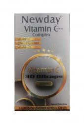 Newday Vitamin C Complex Çinko Pikolinat 30 Kapsül - 1