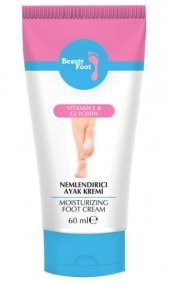 Beauty Face Moisturizing Foot Cream 60ml | Nemlendirici Ayak Kremi - 1