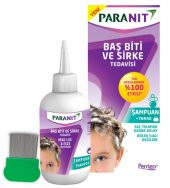 Paranit Baş Biti ve Sirke Tedavisinde Şampuan 100ml | Tarak Hediyeli - 1