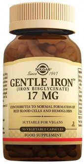 Solgar Gentle Iron 17Mg 90 Kapsül - 1