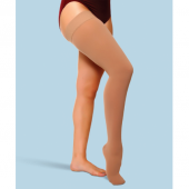 ORTHOLAND Diz Üstü Silikonlu burnu kapalı varis çorabı CCL2 thumbnail 2