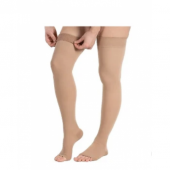 ORTHOLAND Diz Üstü Silikonlu Burnu Açık VARİS ÇORABI CCL2 thumbnail 1