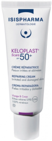 Isıs Pharma Keloplast Scars SPF50+ Repairing Cream 40ml | Bandaj Etkili Krem - 1