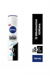 Nıvea Kadın Sprey Deodorant Black&white Invisible Pure 48 Saat - 1