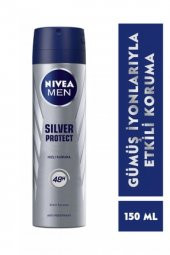 Nivea Deo 150ml Silver Protect Erkek - 1
