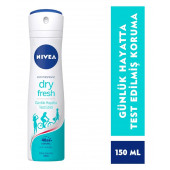 Nivea Deodorant Bayan Dry Fresh 150ml - 1