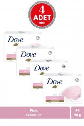 Dove Beauty Cream Bar Pink Nemlendirici Etkili 90 G 4 Adet - 1