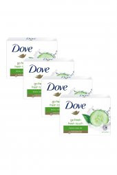 Dove Beauty Cream Bar Katı Güzellik Sabunu Fresh Touch Nemlendirici Etkili 90 G X4 Adet - 2
