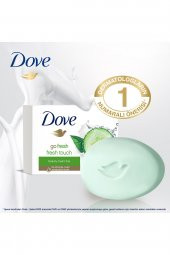 Dove Beauty Cream Bar Katı Güzellik Sabunu Fresh Touch Nemlendirici Etkili 90 G X4 Adet - 3