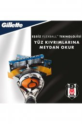 Gillette Fusion Proglide Makine + 4lü Yedek Bıçak Beşiktaş Özel Seri - 2