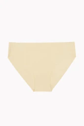 Ten Bordo Cappuccino 3lü Lazer Kesim Basic Külot - 4