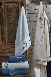 Derin 100 Organik Pamuk Aile Bornoz Seti - 3